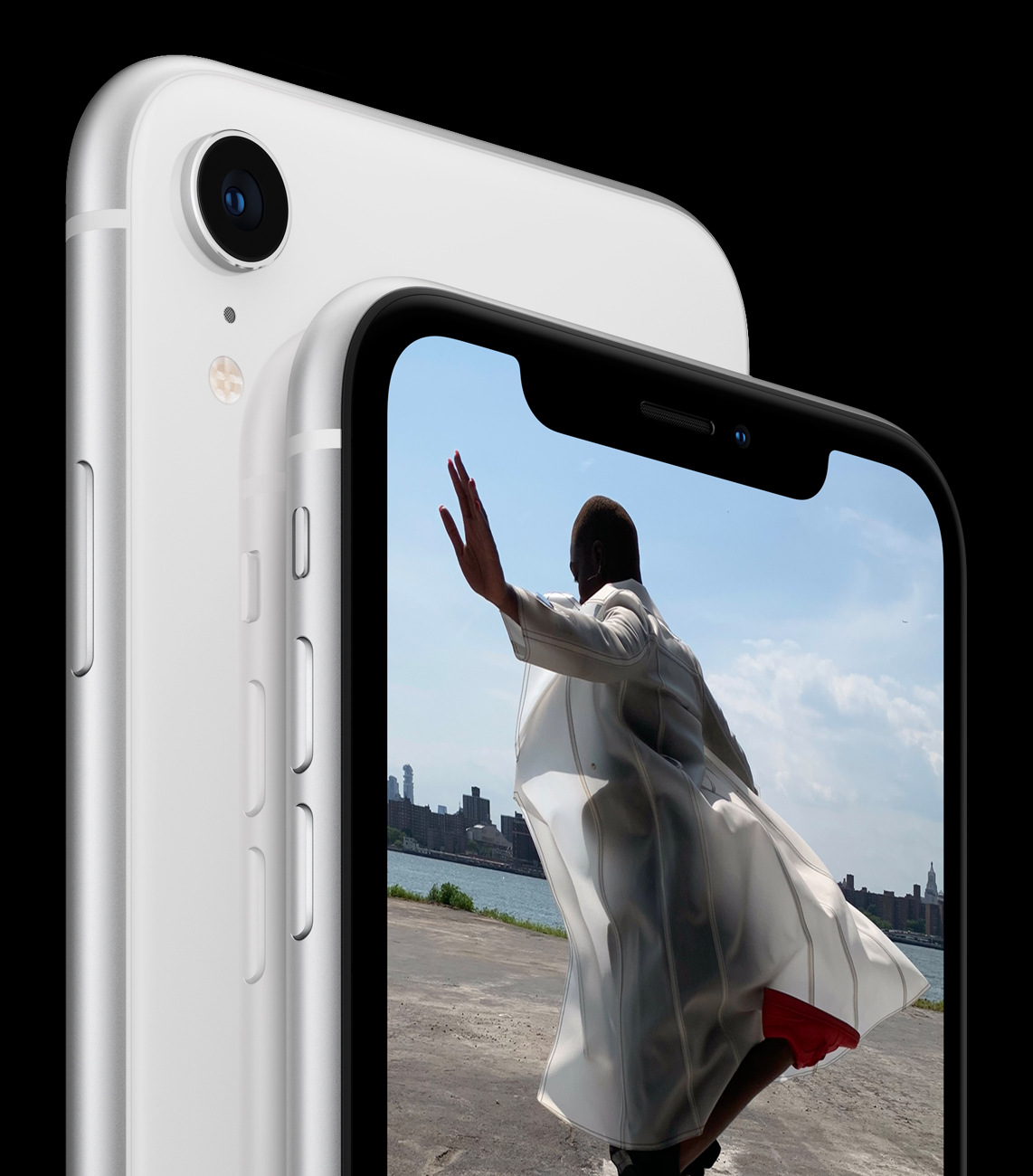 Apple Event - Gather Around - deep dive 5 iPhone XR double back White 09122018