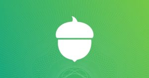 Thank you to Acorn 1 acorns banner
