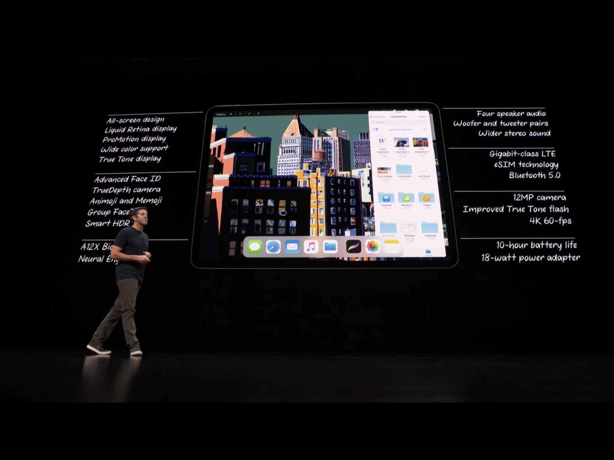 Everything Announced at the Apple Event today 13 Pro iPad, not Pro slide design.