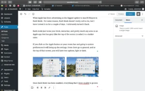 What to check out with Mojave