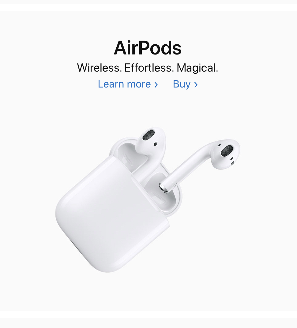 Why AirPods are so good