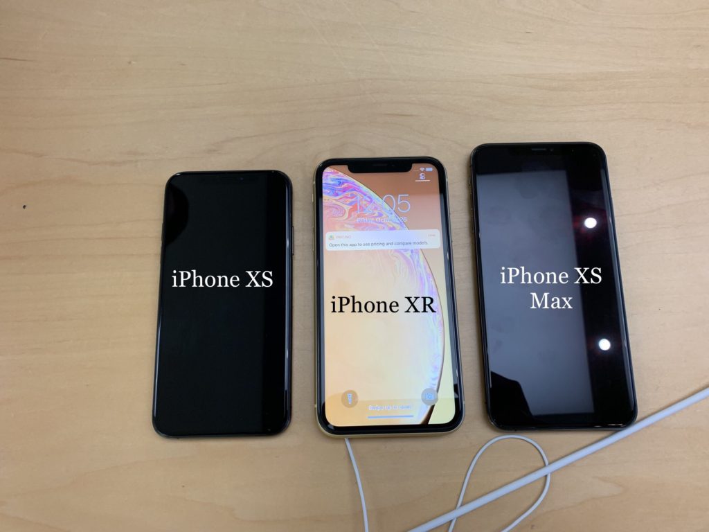 Hands on with the iPhone XR 1 sizes of iPhone