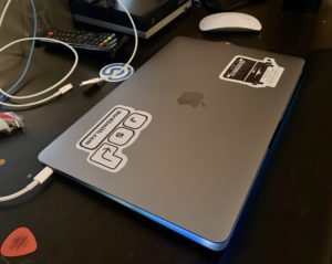 Favorite Prime Day Deals for 2023 3 MacBook Air nearly closed with stickers