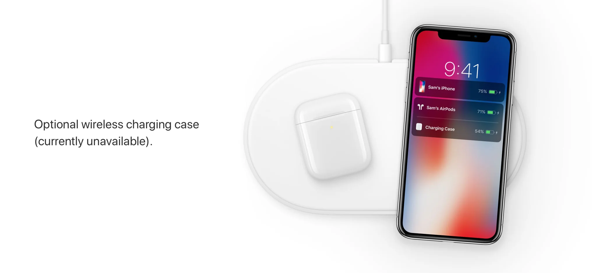 The only mention of AirPower on Apple.com