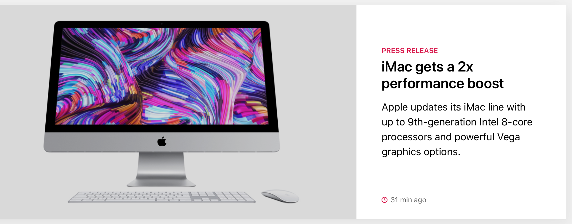 New iMacs hit the Apple Store