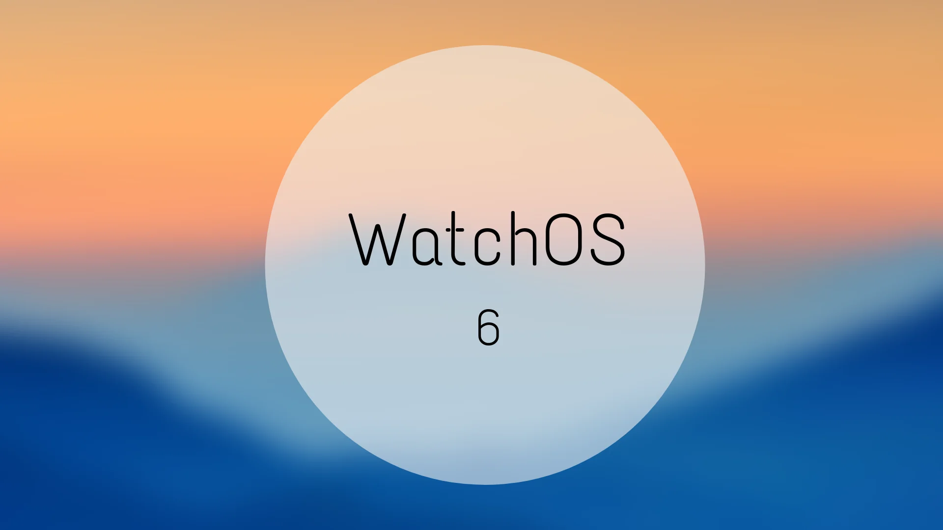 watchOS 6 design