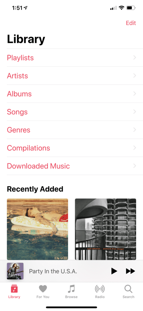 Tech Tip Tuesday: Navigating Apple Music 4 Apple Music Library tab