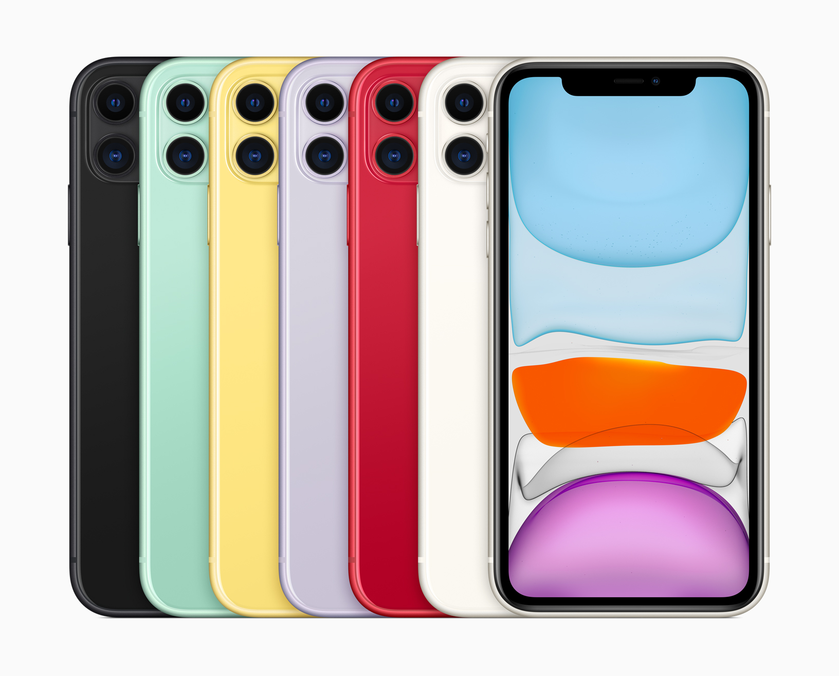 iPhone 11 back colors