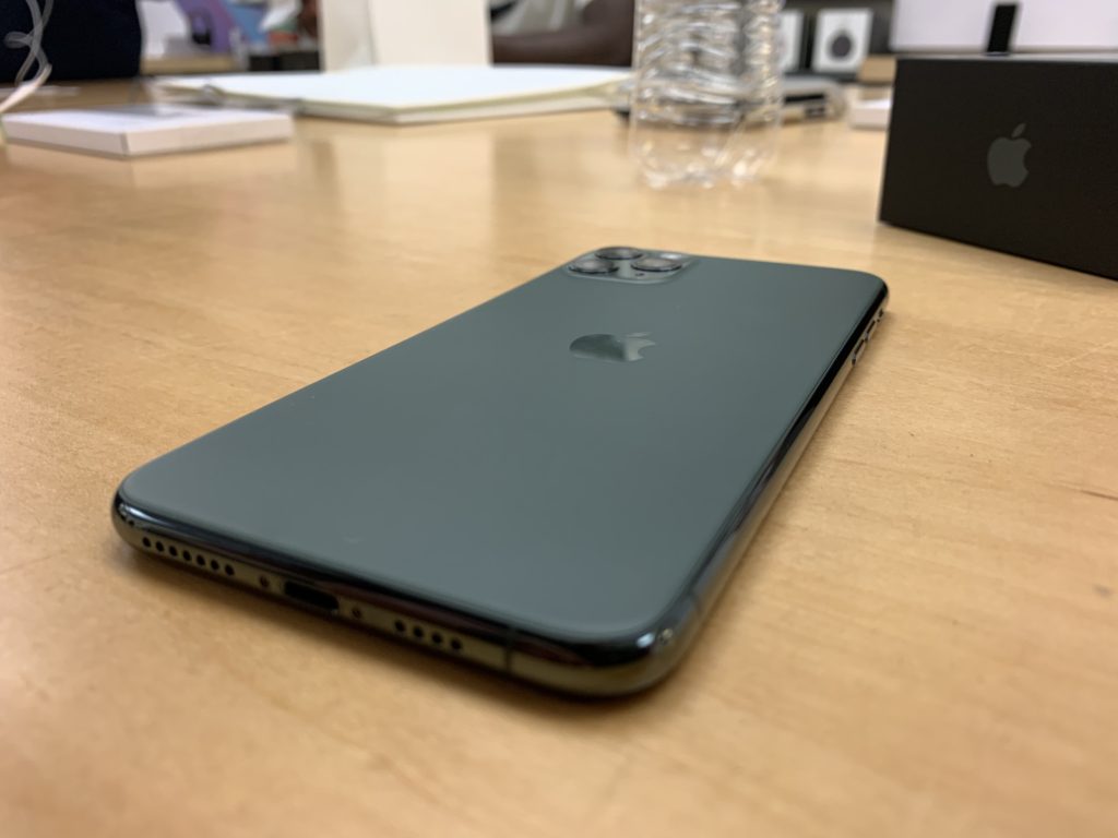 iPhone 11 Pro Max Impressions - A Great New Phone In A Familiar Body 5 iPhone 11 Pro Max on a table