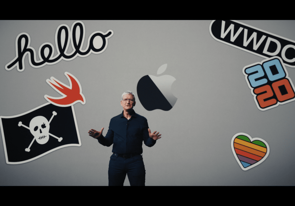 A Great WWDC Keynote - Everything Apple Announced for 2020 7 Tim Cook at WWDC keynote