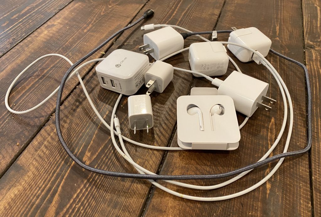 Apple Might Not Include iPhone Charger with 2020 iPhone - Could This Be A Great Move? 3 All the spare iPhone Chargers