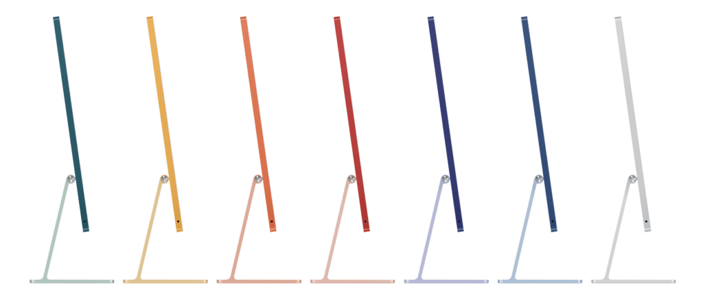 Apple's Spring Loaded Event Reactions: M1 iMacs, M1 iPads, M1 Apple Card? 3 All the colors of the new M1 iMac