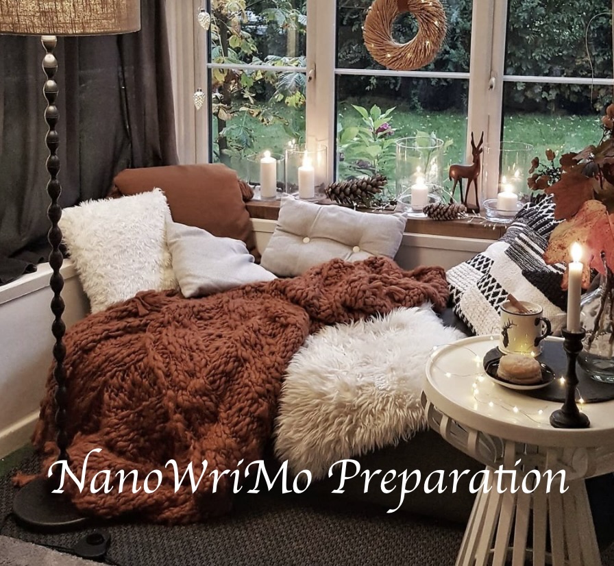NaNoWriMo Preparation - Time to Get Those Ideas Down! 4 get a comfortable spot for your nanowrimo preparation