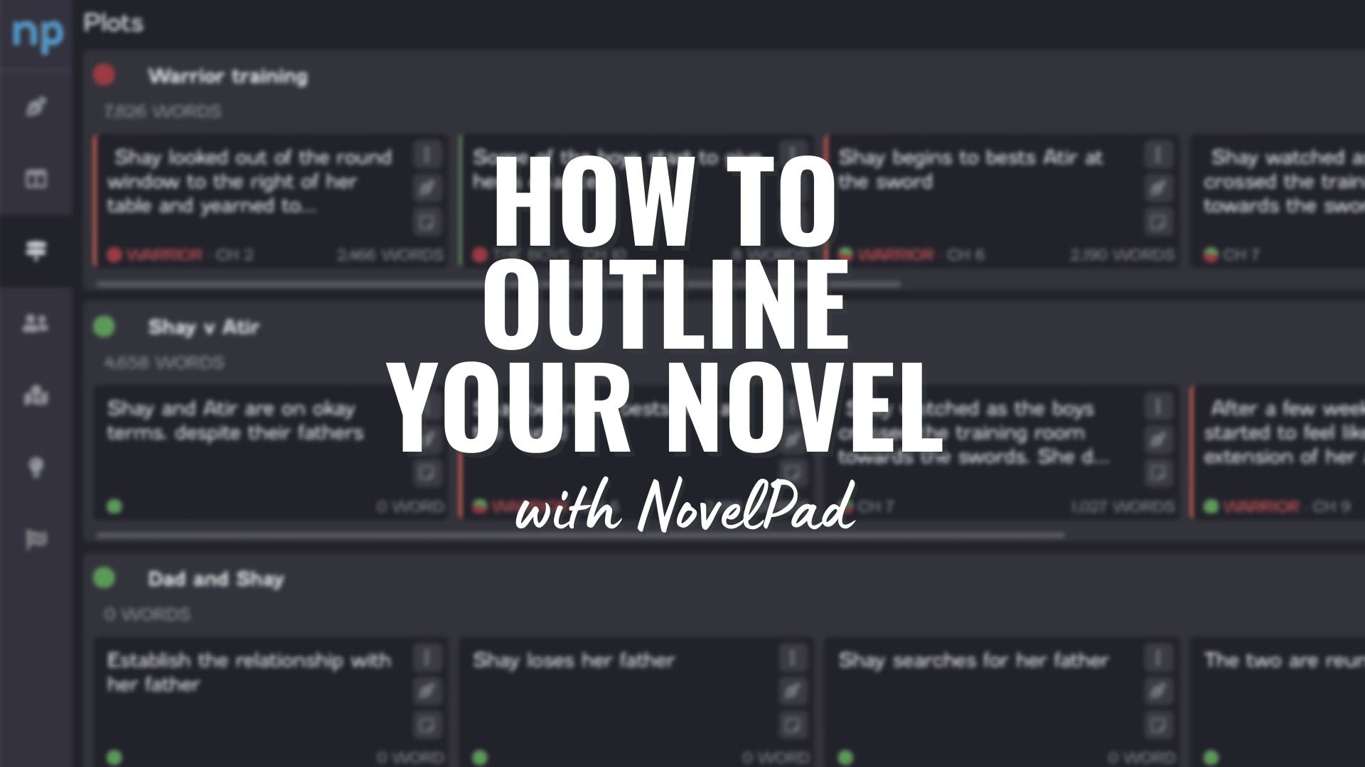 How to Plan Your Entire Novel with NovelPad