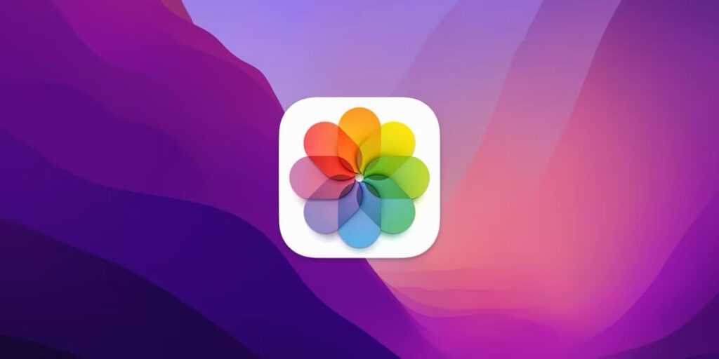 How to Create and Manage Multiple Photo Libraries on Your Mac 5 Photos for mac logo on purple background