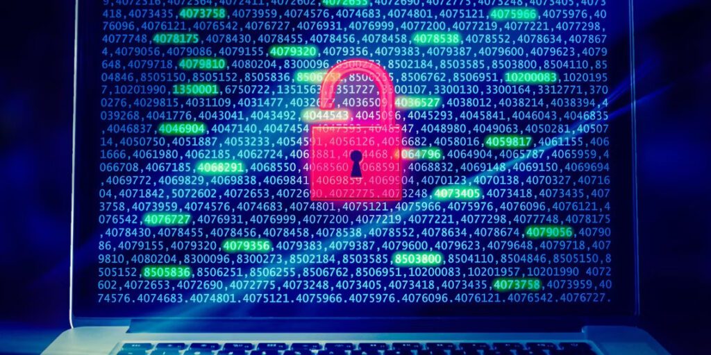 How a Mac Protects Your Privacy 8 Red lock on a macbook screen