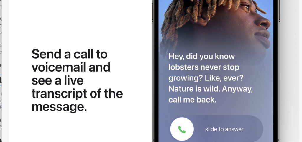 My 8 Favorite iOS 17 Features 7 Live transcript of a voicemail in iOS 17