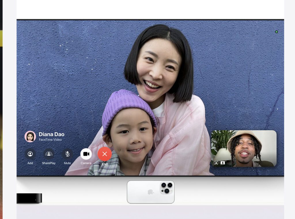 My 8 Favorite iOS 17 Features 6 Facetime on Apple TV with tvOS 17 and iOS 17