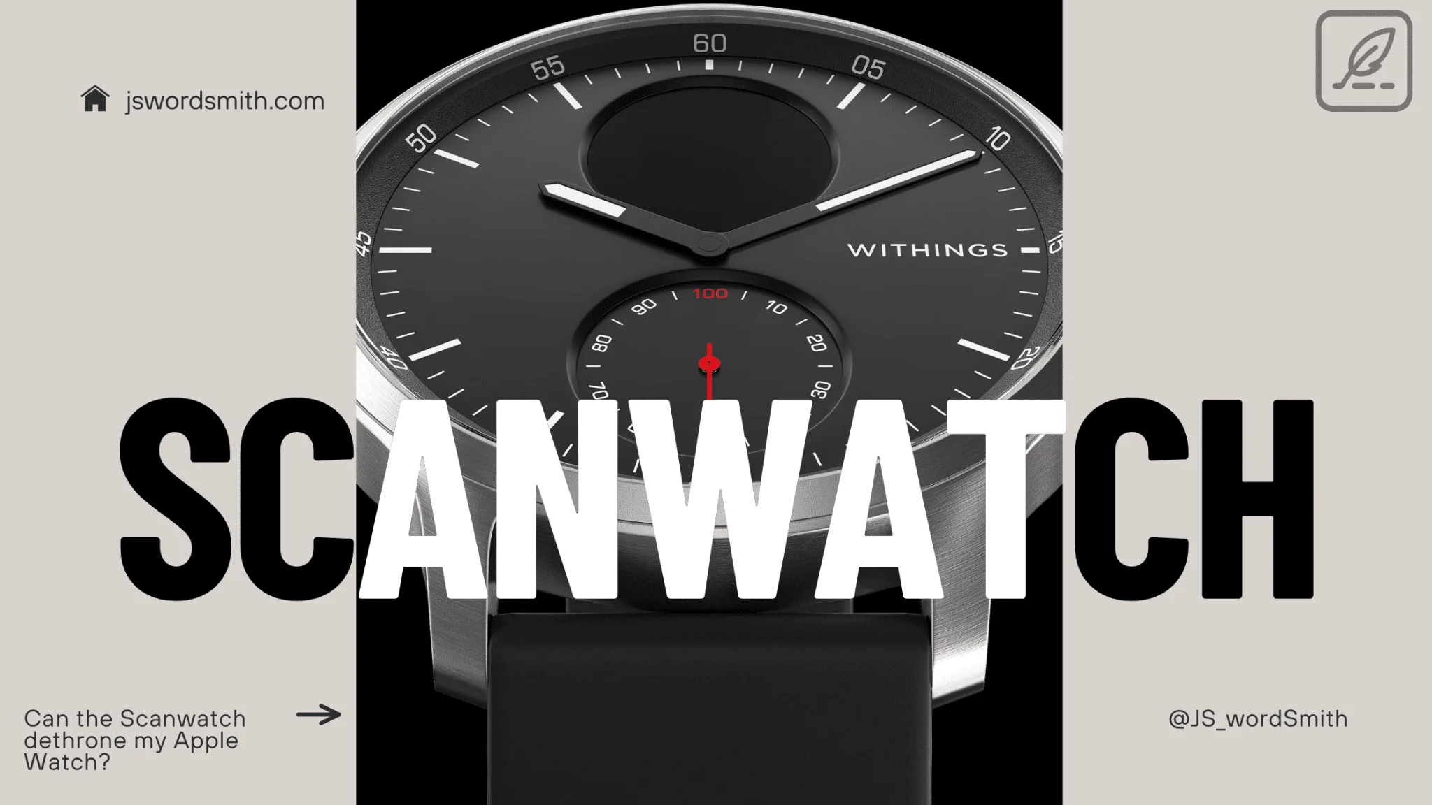 Withings ScanWatch Vitals: A Potential Competitor to the Apple Watch 8 Withings ScanWatch Vitals: A Potential Competitor to the Apple Watch