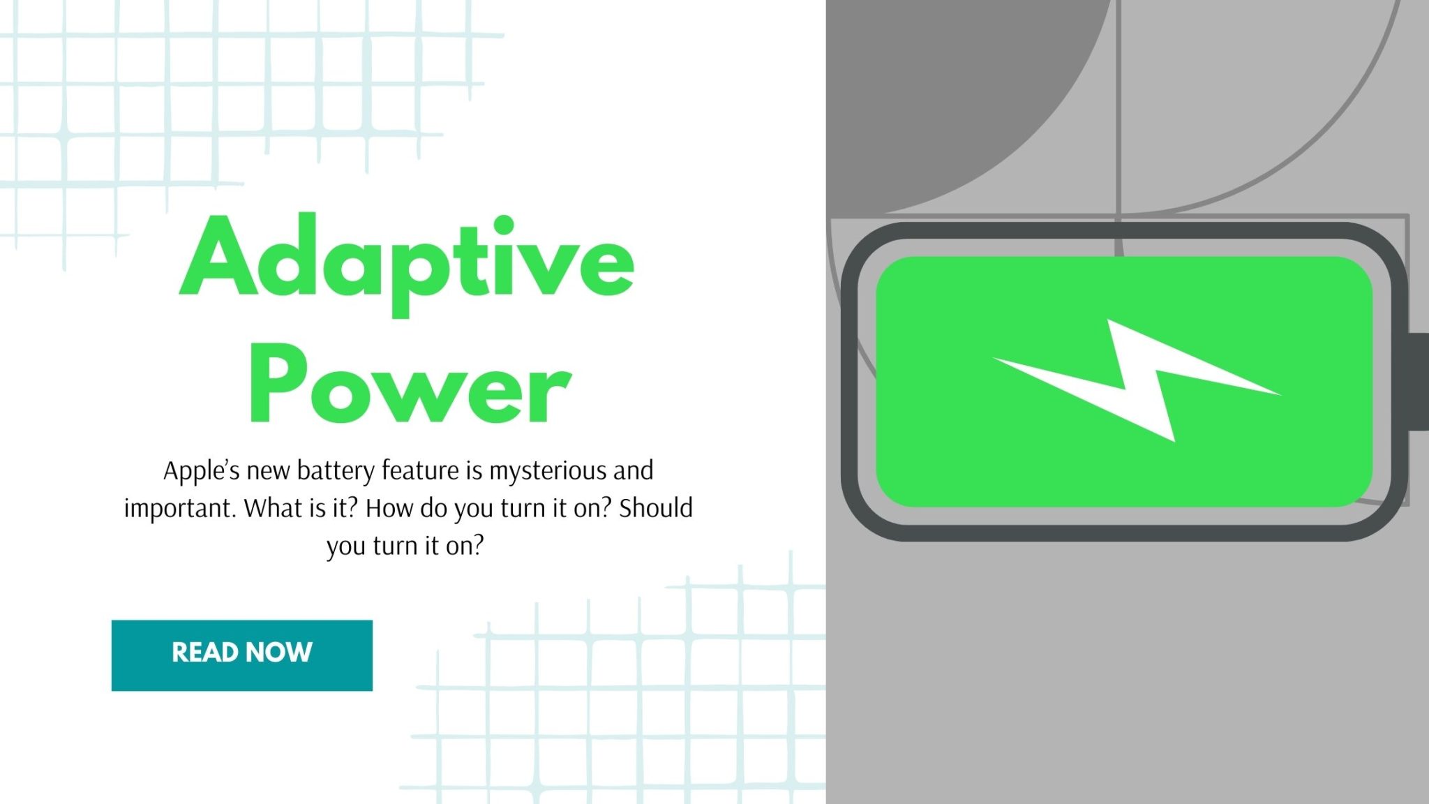 What Is Adaptive Power in iOS 26?