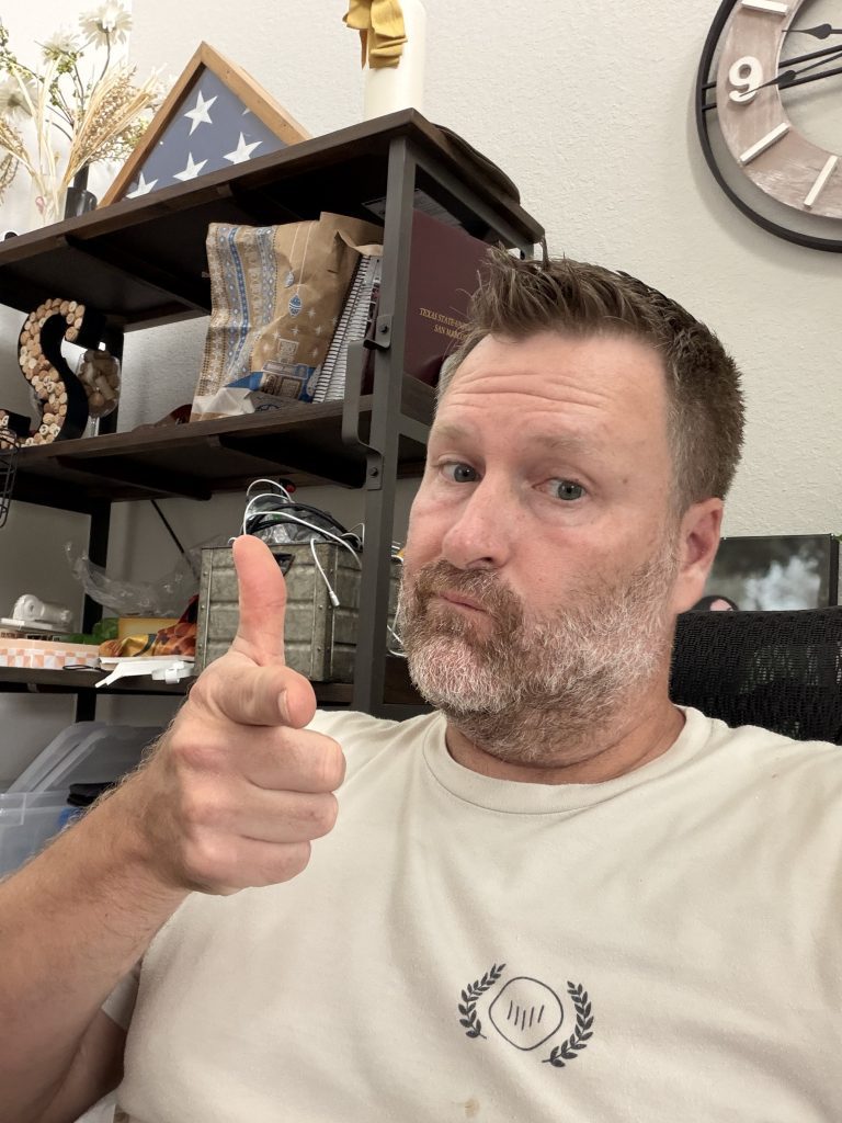First iPhone 17 Pro Impressions—A Writer’s Perspective 10 a man pointing his fingers at the camera