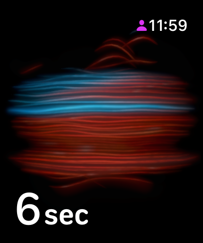 Why I Bought an Apple Watch Series 10 in 2025 (Even After Series 11 Launched) 6 The right image displays a colorful abstract background with the time 11:59 and a person icon.