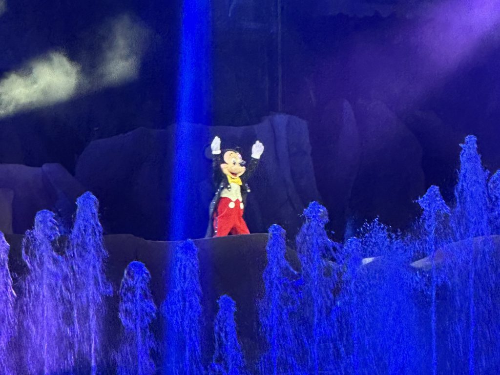 Conquering Disney World— My First Visit in Almost 40 Years 24 Mickey Mouse in Fantasmic