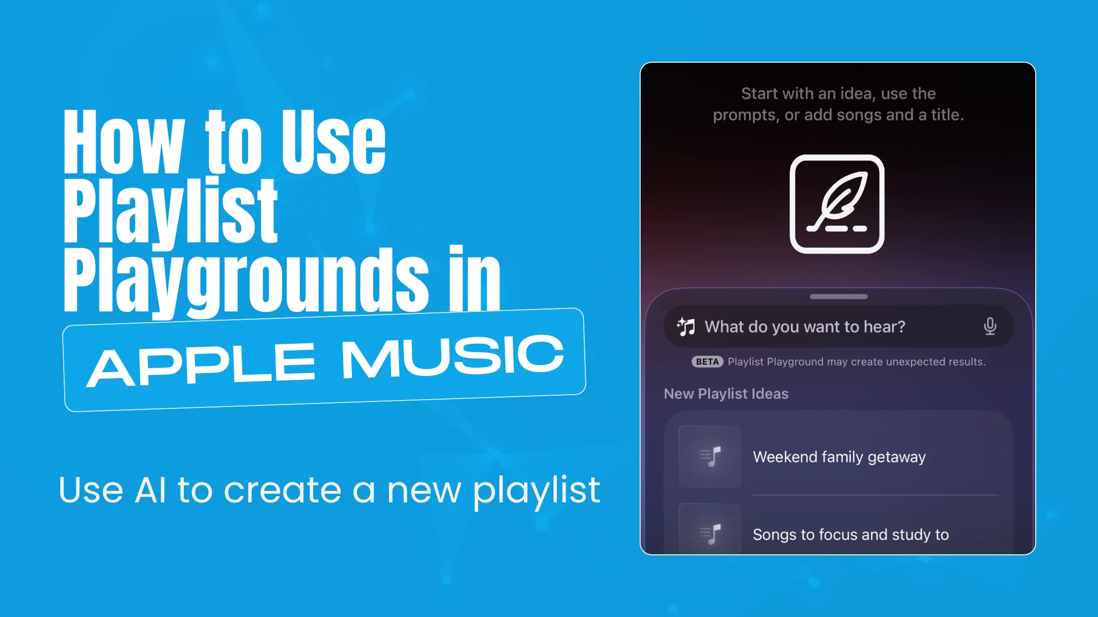 How to Use Playlist Playground in Apple Music (iOS 26.4)