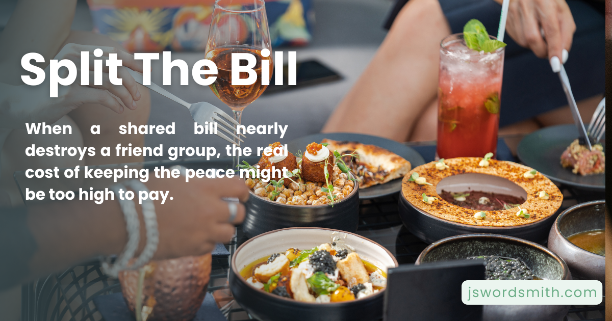Split the Bill: A Short Story of Friend Group Drama