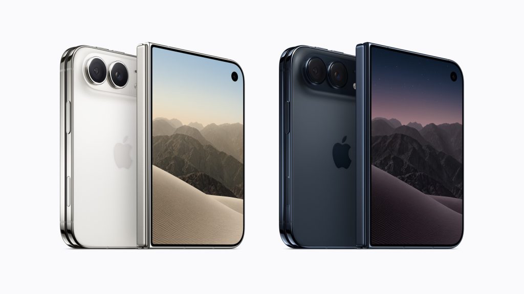 Both colors of the iPhone Duo 